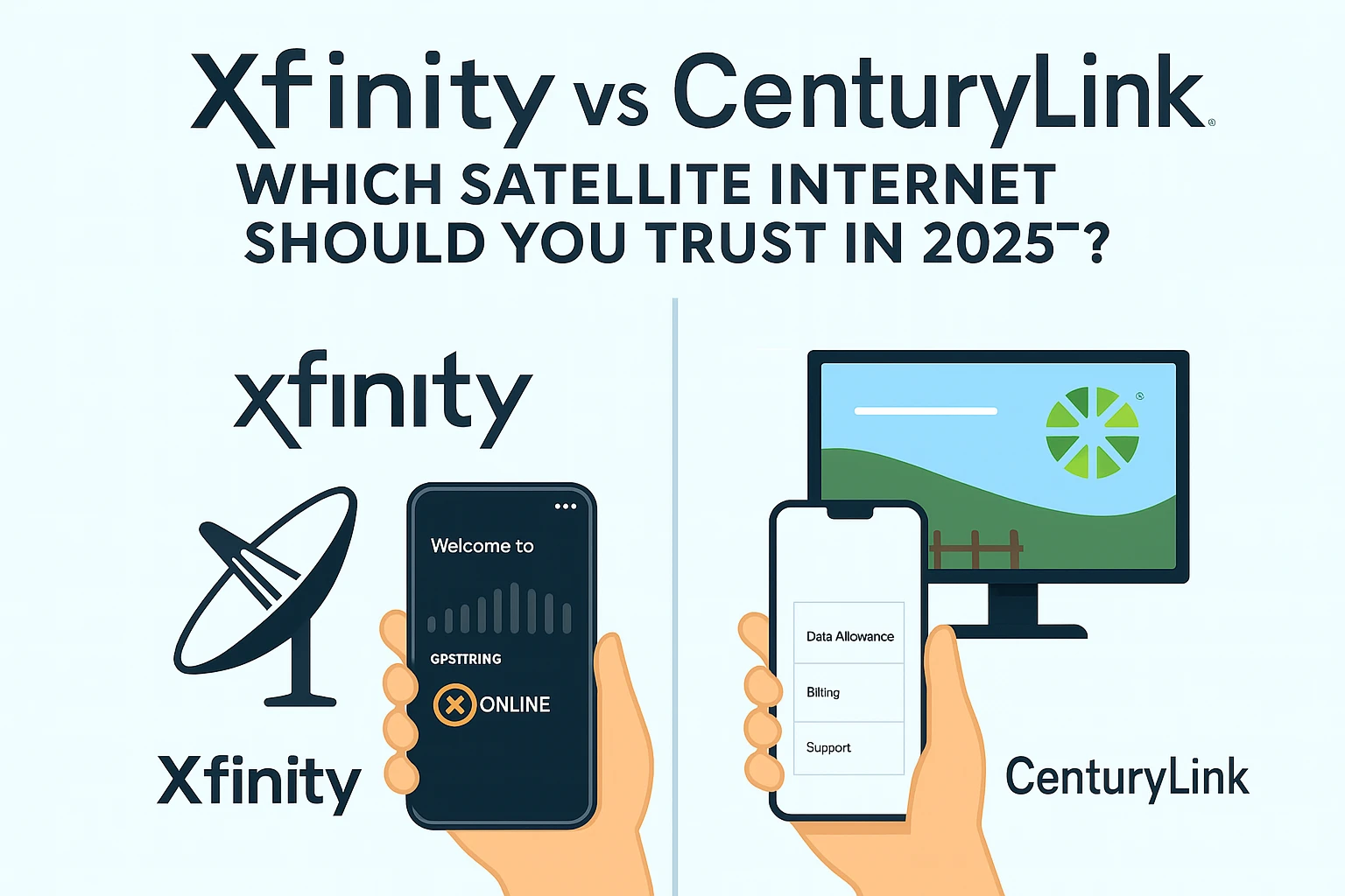 Xfinity Vs CenturyLink